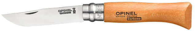 COUTEAU OPINEL N°08 CARBONE