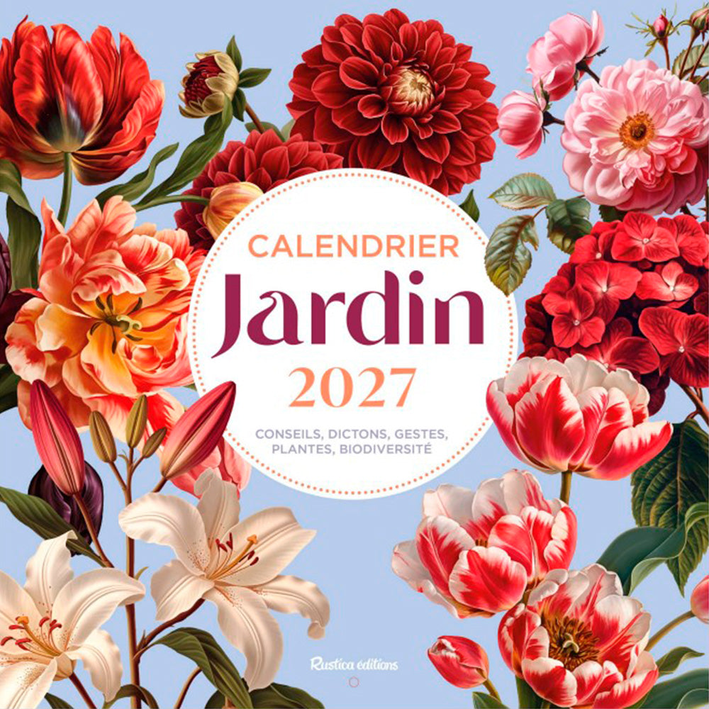 CALENDRIER JARDIN MURAL 2027