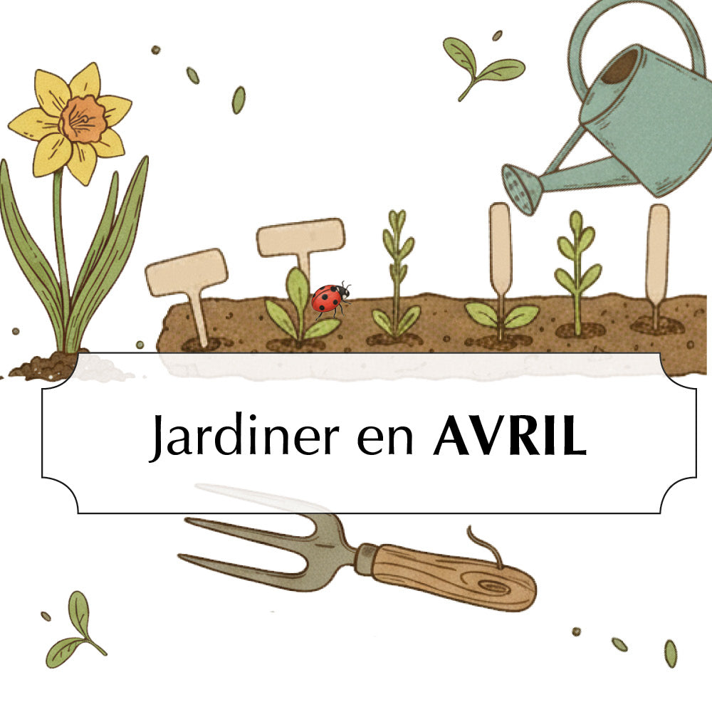 ASSORTIMENT POUR JARDINER EN AVRIL
