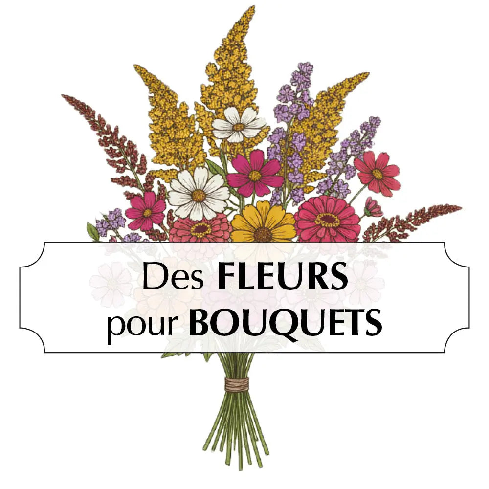 ASSORTIMENT DE FLEURS POUR BOUQUETS