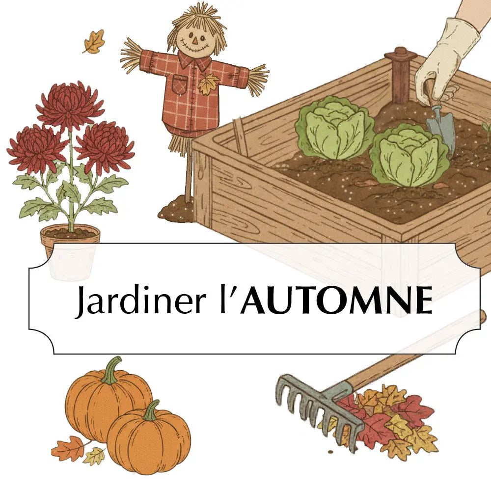 ASSORTIMENT POUR JARDINER L'AUTOMNE