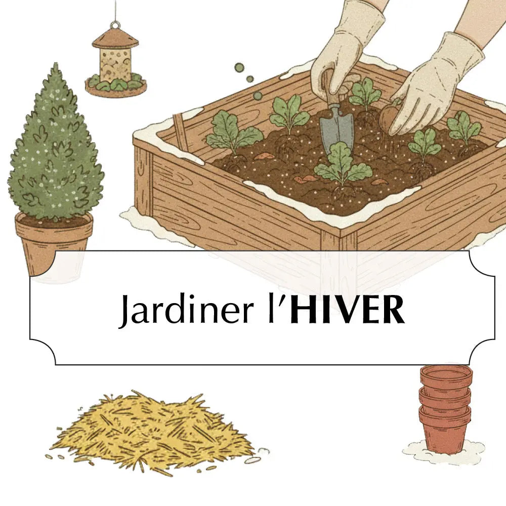 ASSORTIMENT POUR JARDINER L'HIVER