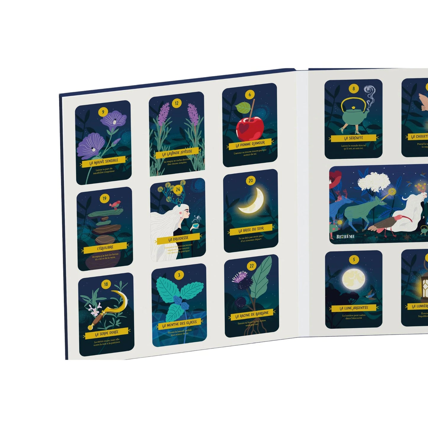 CALENDRIER D'INFUSIONS BIOHÊME - ORACLE DE LA NATURE