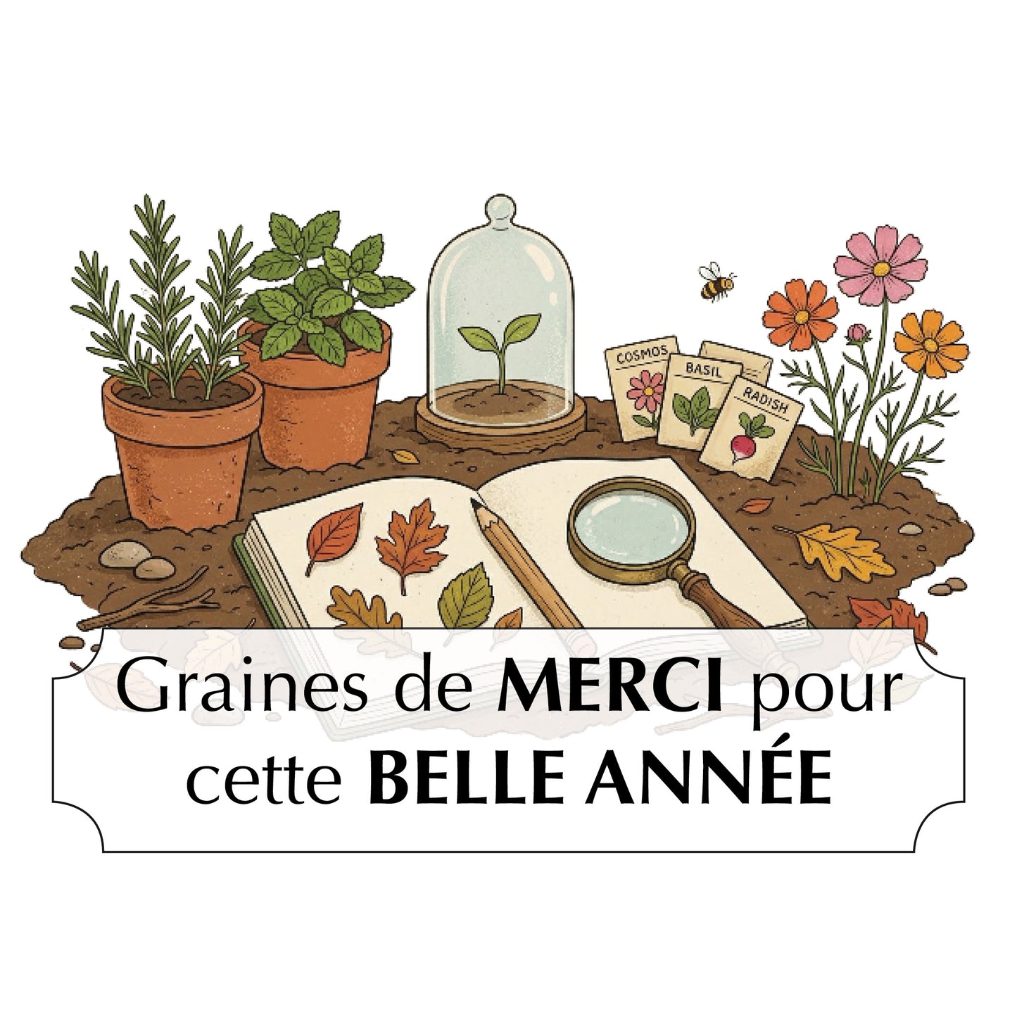 POCHETTE CADEAU - REMERCIEMENT MAÎTRES