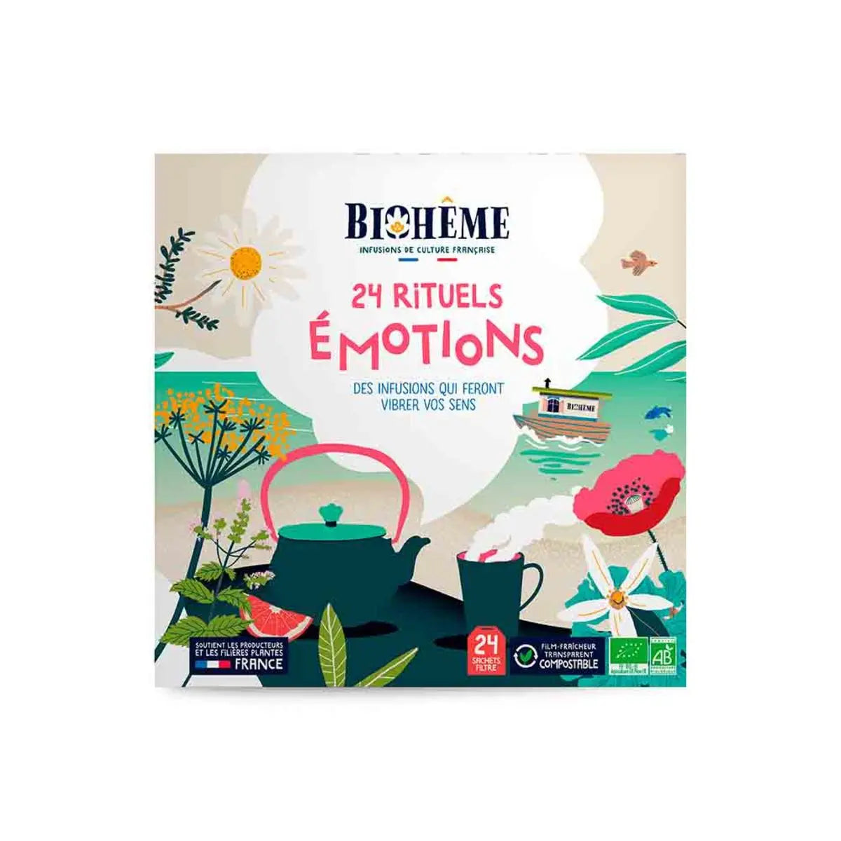 INFUSION BIOHÊME - CALENDRIER ÉMOTIONS