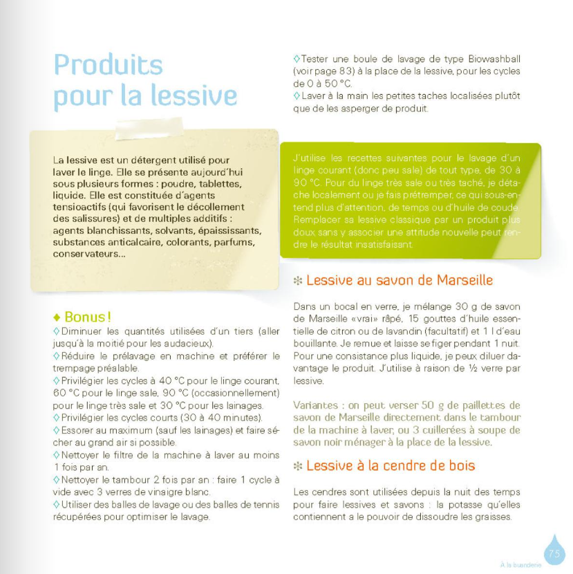 JE FABRIQUE MES PRODUITS MÉNAGERS