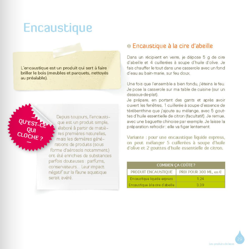 JE FABRIQUE MES PRODUITS MÉNAGERS