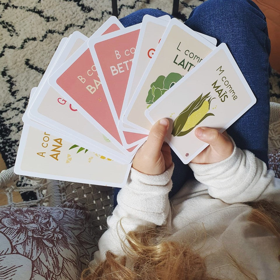 JEU DE CARTES - J'APPRENDS L'APHABET
