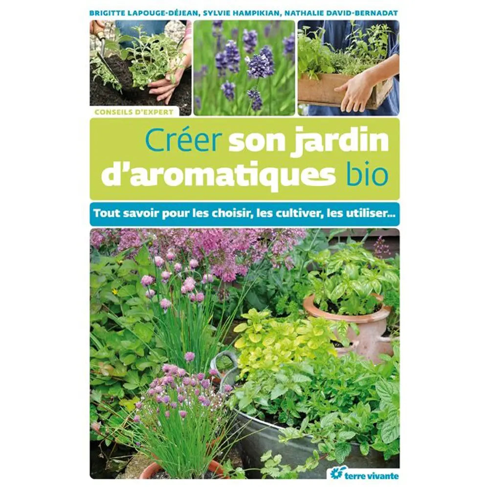 Livre « Créer son jardin d'aromatiques » – La Ferme de Sainte Marthe