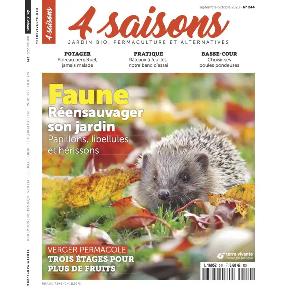 Magazine 4 saisons - n244 faune, réensauvager son jardin – La Ferme de Sainte Marthe
