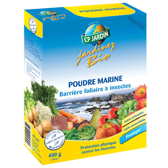 POUDRE MARINE BARRIERE ANTI INSECTES