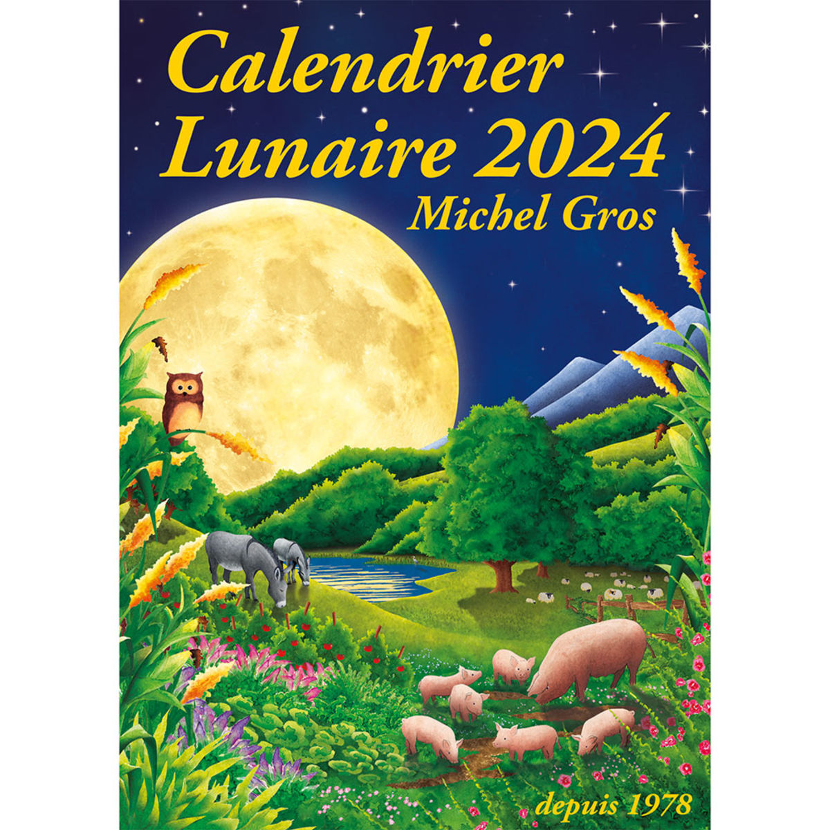 Calendrier Lunaire 2024 — format mini