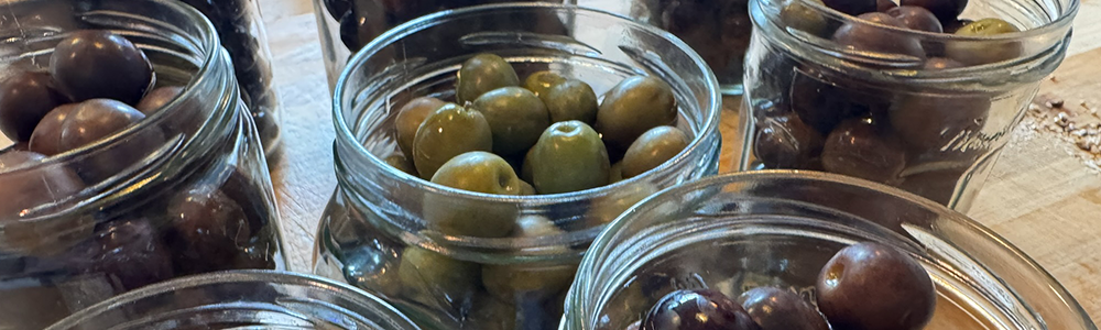 Bocaux d'olives