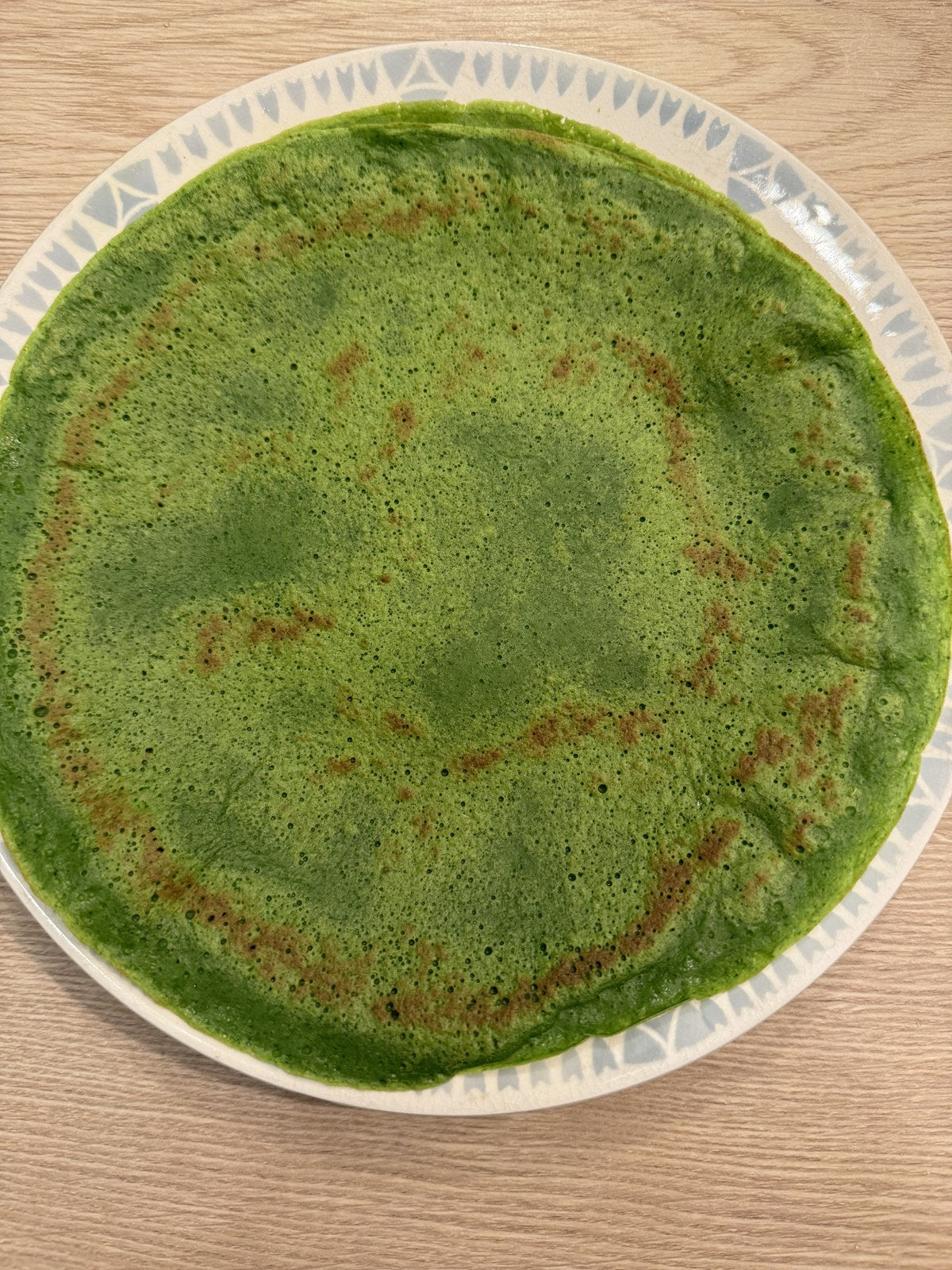 Crêpes aux épinards : une pâte verte à garnir
