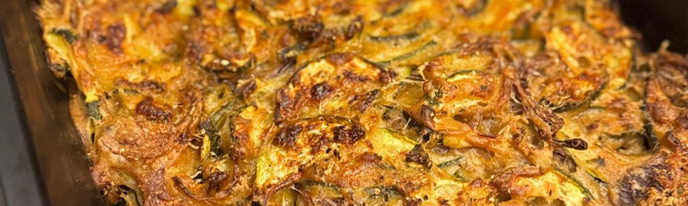 Scarpaccia toscane aux courgettes