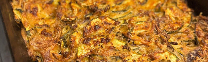 Scarpaccia toscane aux courgettes