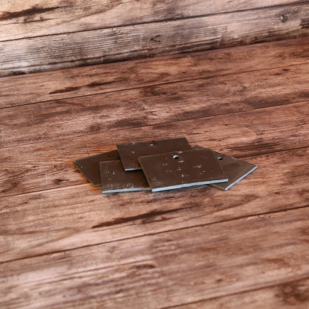 SLATE LABELS x5 - 95 x 70mm