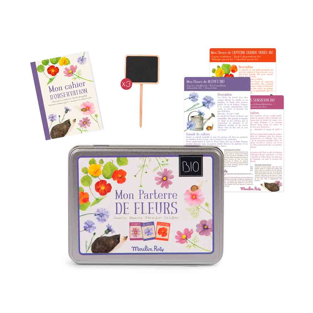 KIT FLEURS LE JARDIN DU MOULIN 