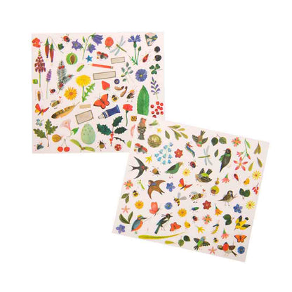 DECALCOMANIES LE BOTANISTE LE JARDIN DU MOULIN 