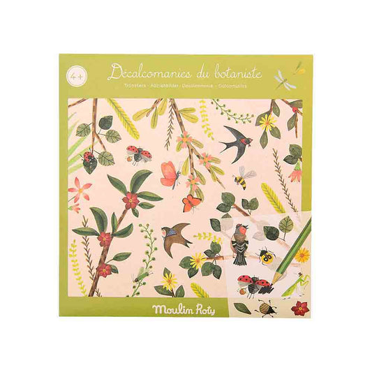 DECALCOMANIES DER BOTANIKER DER GARTEN DER MÜHLE