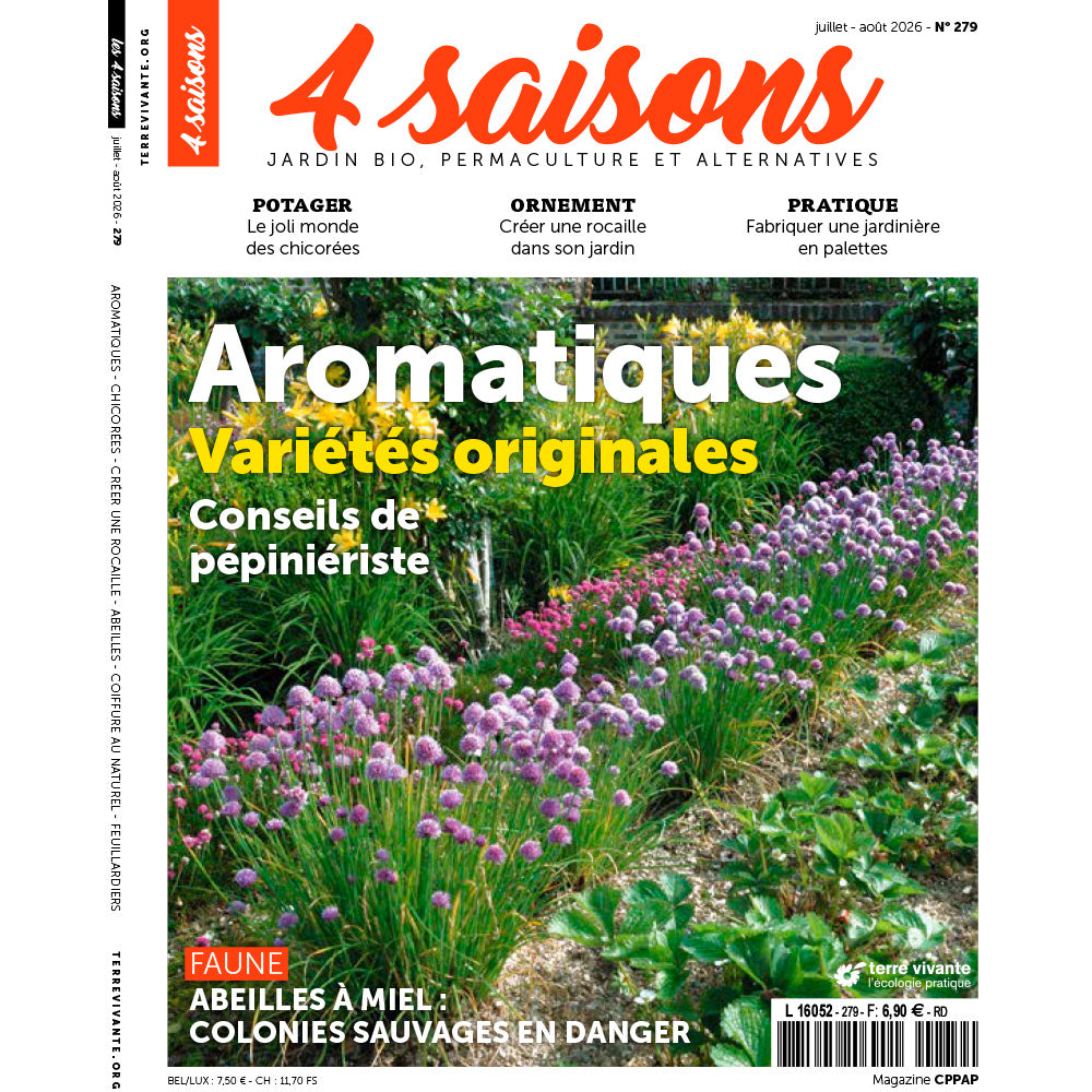 MAGAZINE 4 SAISONS - n°279 AROMATIQUES : VARIÉTÉS ORIGINALES 