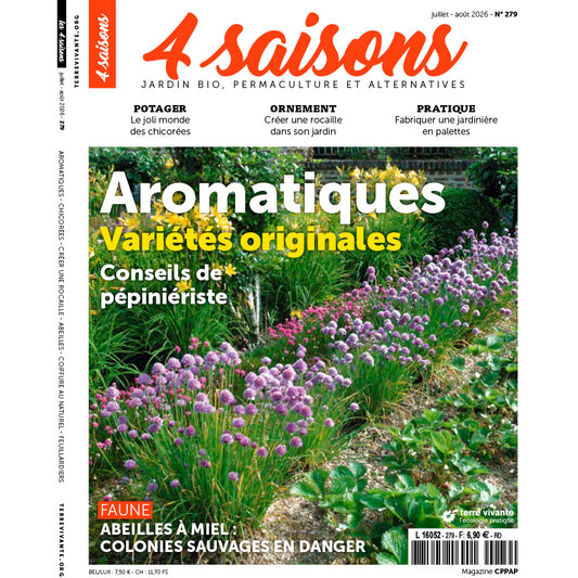 MAGAZINE 4 SAISONS - n°279 AROMATIQUES : VARIÉTÉS ORIGINALES 