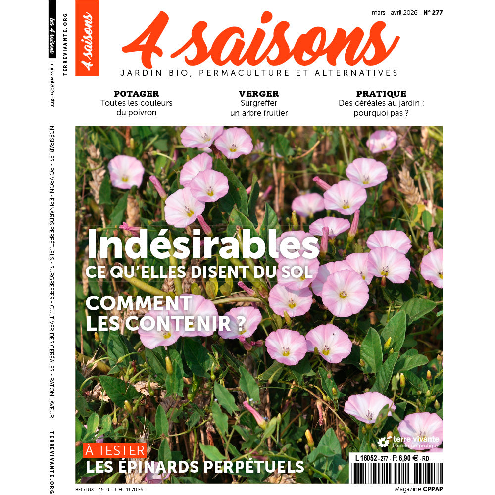 MAGAZINE 4 SAISONS - n°277 INDÉSIRABLES : COMMENT LES CONTENIR ? 