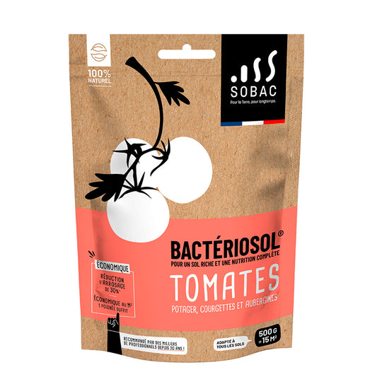 BACTÉRIOSOL - Tomates, Potager, Courgettes, Aubergines 