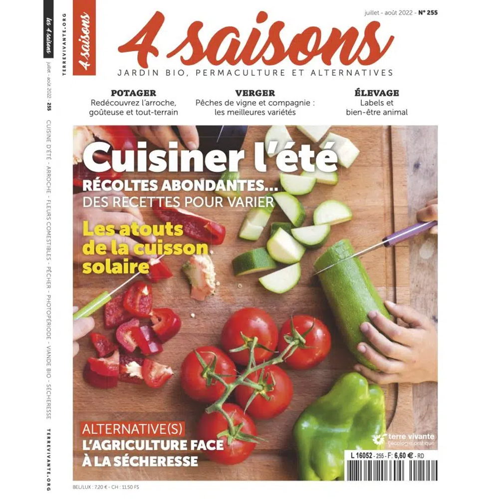 4 SEASONS MAGAZINE - n255 KOCHEN IM SOMMER REICHLICHE ERNTE, REZEPTE ZUR ABWECHSELUNG
