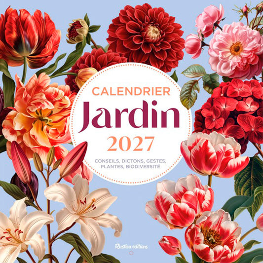 CALENDRIER JARDIN MURAL 2027 
