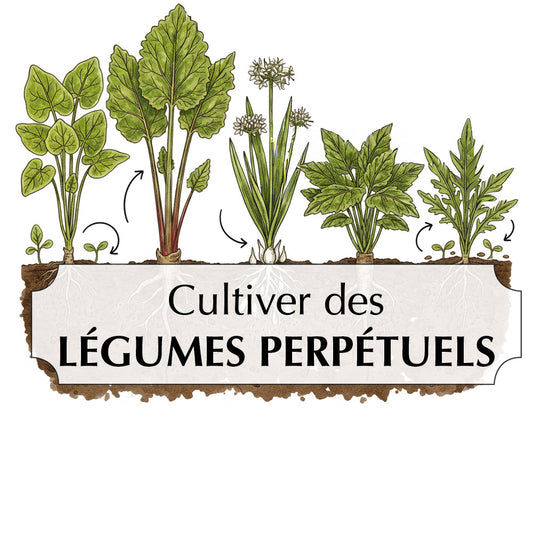 ASSORTIMENT POUR CULTIVER DES LEGUMES PERPÉTUELS 