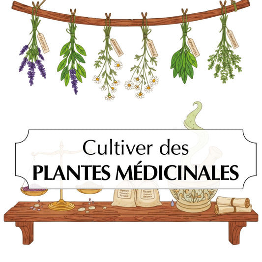 ASSORTIMENT POUR CULTIVER DES PLANTES MÉDICINALES 