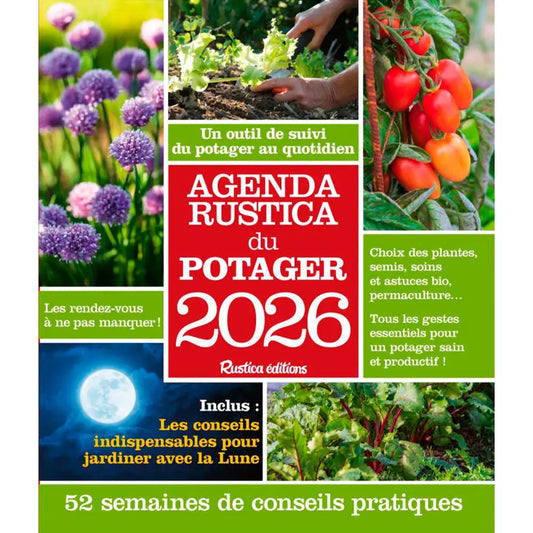 AGENDA RUSTICA DU POTAGER 2026 