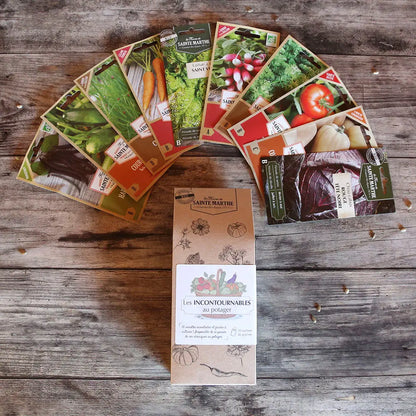 ASSORTIMENT DE GRAINES DES INCONTOURNABLES AU POTAGER