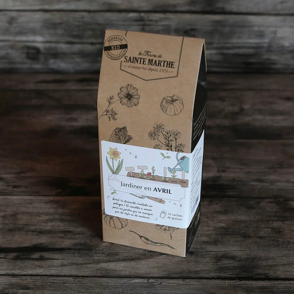 ASSORTIMENT POUR JARDINER EN AVRIL 