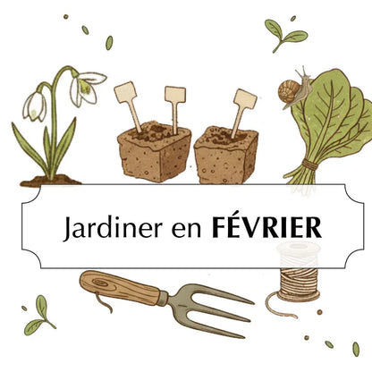 ASSORTIMENT POUR JARDINER EN FÉVRIER 