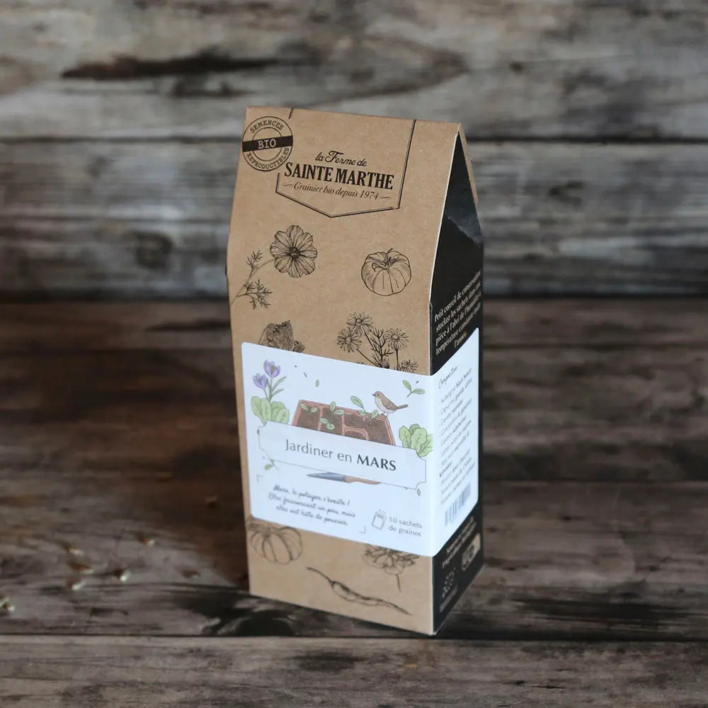 ASSORTIMENT POUR JARDINER EN MARS 