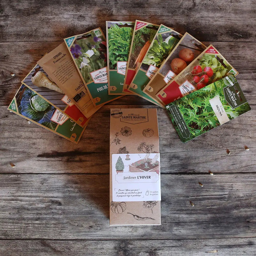 ASSORTIMENT POUR JARDINER L'HIVER 