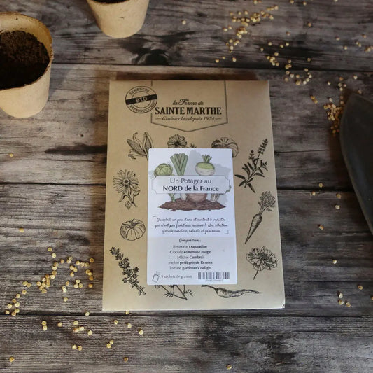 ASSORTIMENT POUR UN POTAGER DANS LE NORD DE LA FRANCE 