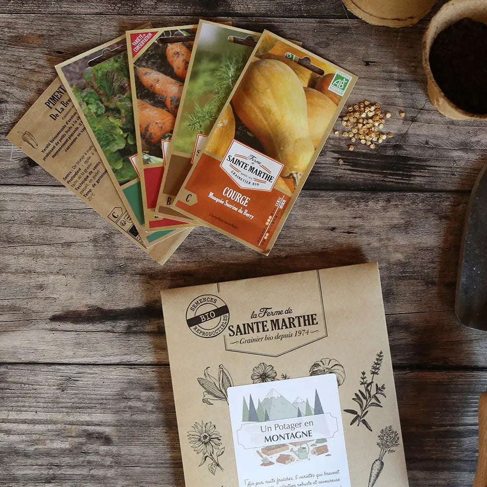 ASSORTIMENT POUR UN POTAGER EN MONTAGNE 