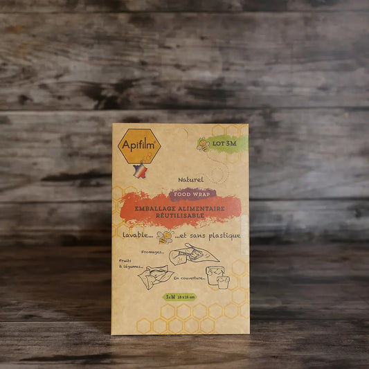 3 films réutilisable en cire d'abeille m – La Ferme de Sainte Marthe