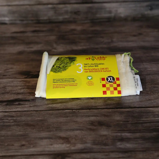 3 sacs à vrac coton taille xl bio – La Ferme de Sainte Marthe