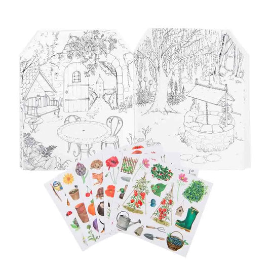Cahier stickers le botaniste le jardin du moulin – La Ferme de Sainte Marthe