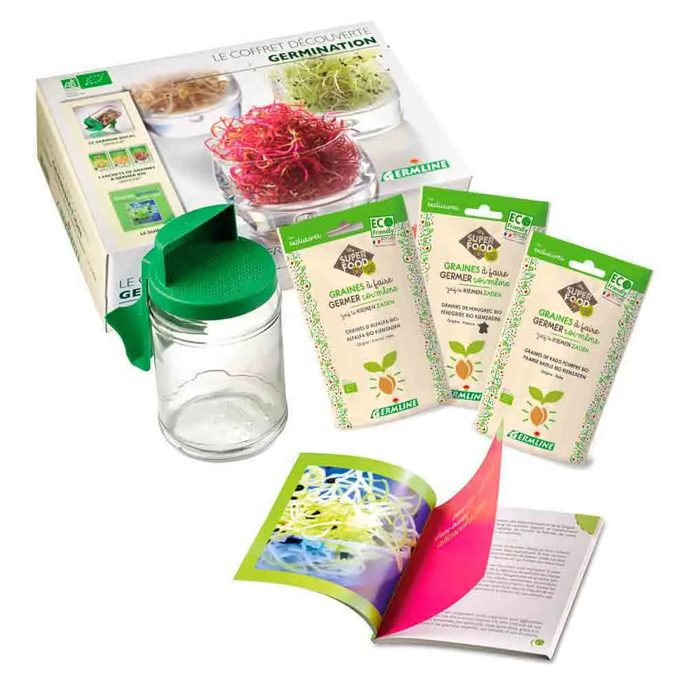 Coffret découverte germination – La Ferme de Sainte Marthe