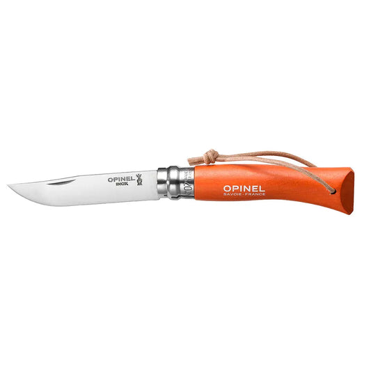 Couteau opinel n°07 - couleur orange – La Ferme de Sainte Marthe