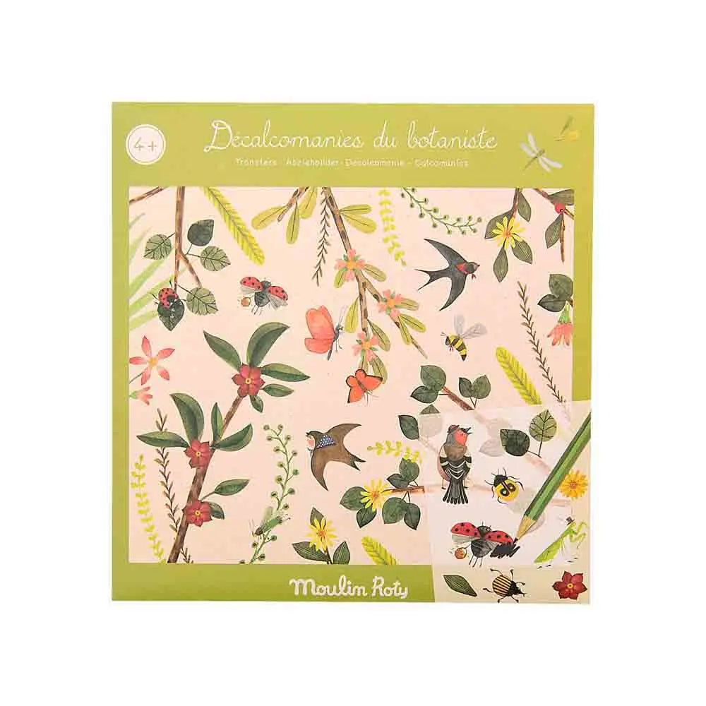 Décalcomanies le botaniste le jardin du moulin – La Ferme de Sainte Marthe