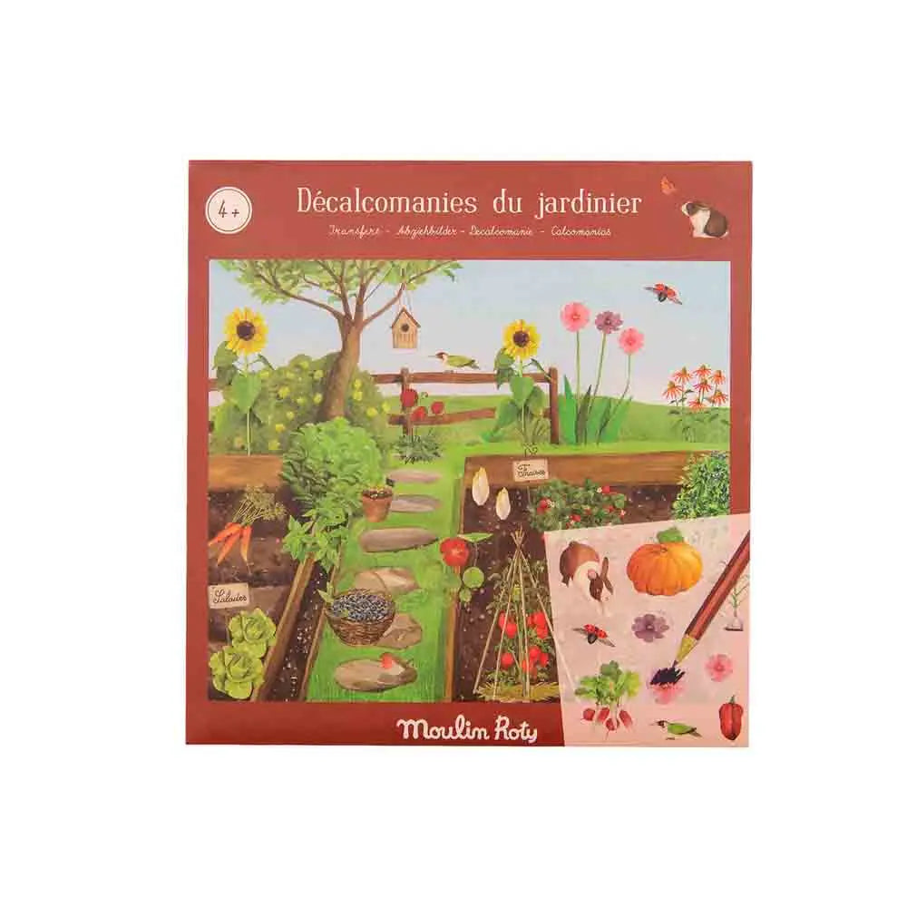 Décalcomanies le jardinier le jardin du moulin – La Ferme de Sainte Marthe