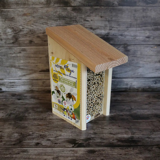 Hôtel pour abeilles pollinisatrices – La Ferme de Sainte Marthe