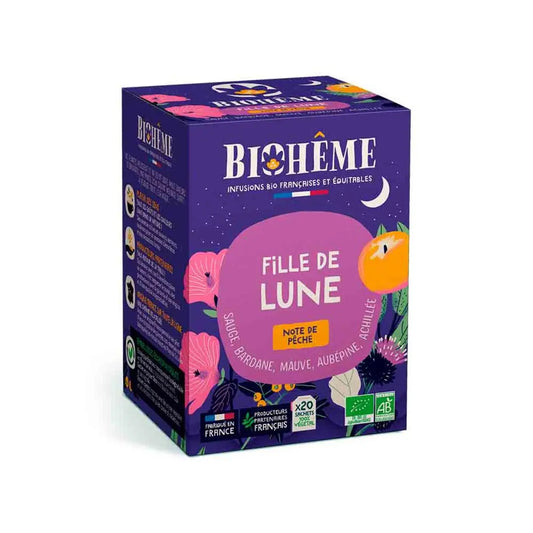 Infusion biohême - fille de lune – La Ferme de Sainte Marthe