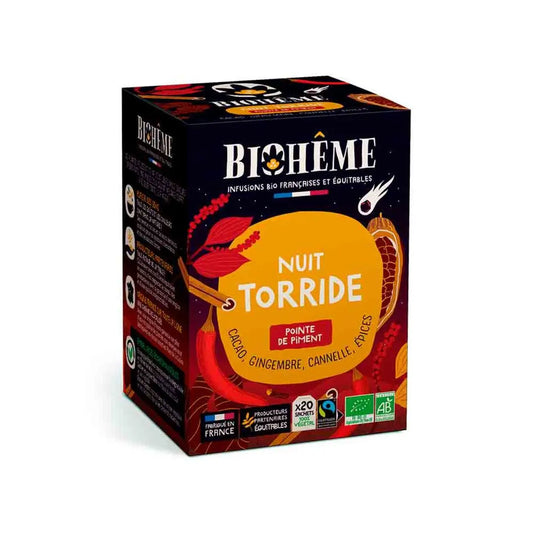 Infusion biohême - nuit torride – La Ferme de Sainte Marthe